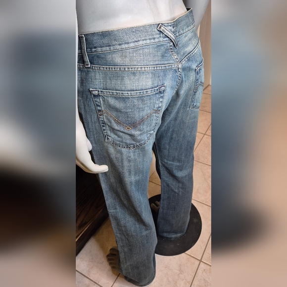 Energie Light Blue Denim Straight Jeans - Picture 8 of 9